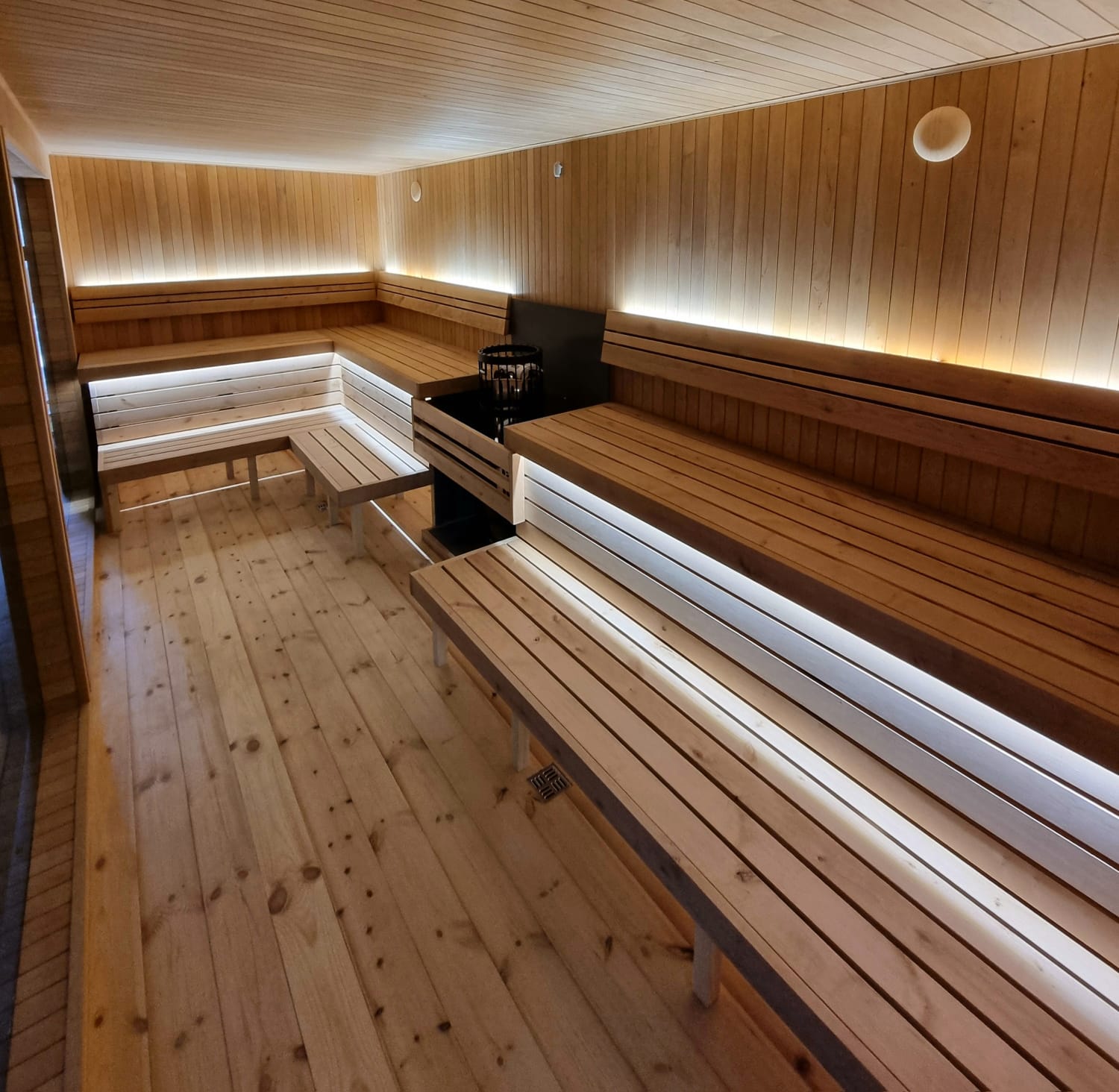 Stor kvalitet Sauna til 15 personer til saunagus arrangementer - Image 2