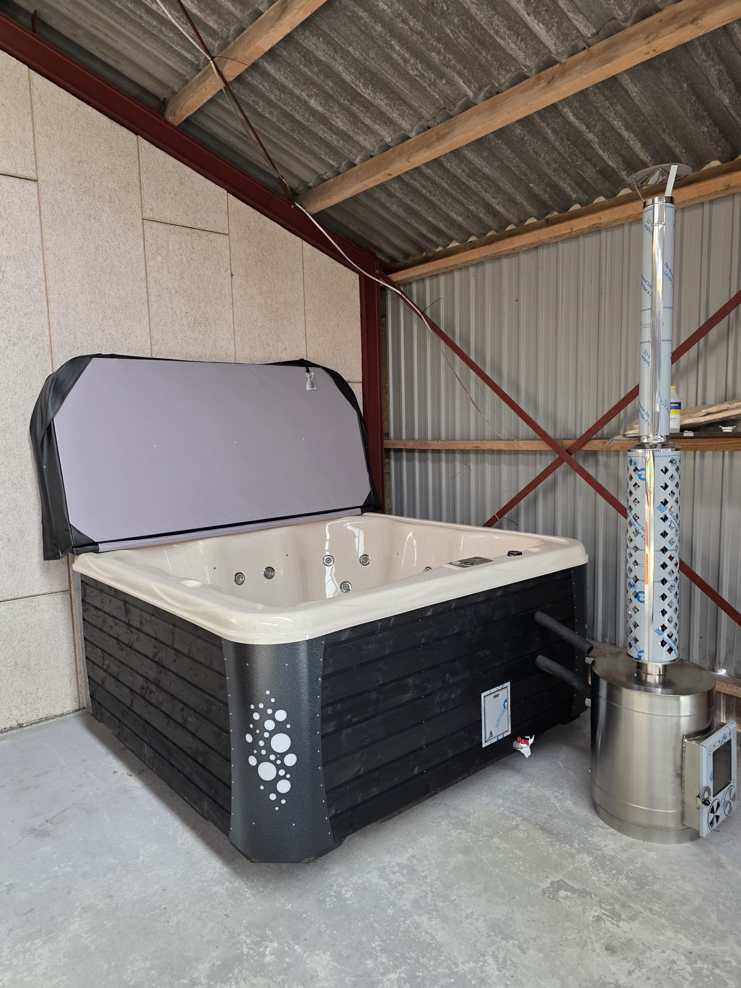 LUKSUS SPA VILDMARKSBAD (220x220) – PERFEKT TIL 5–6 PERSONER - Billede 6