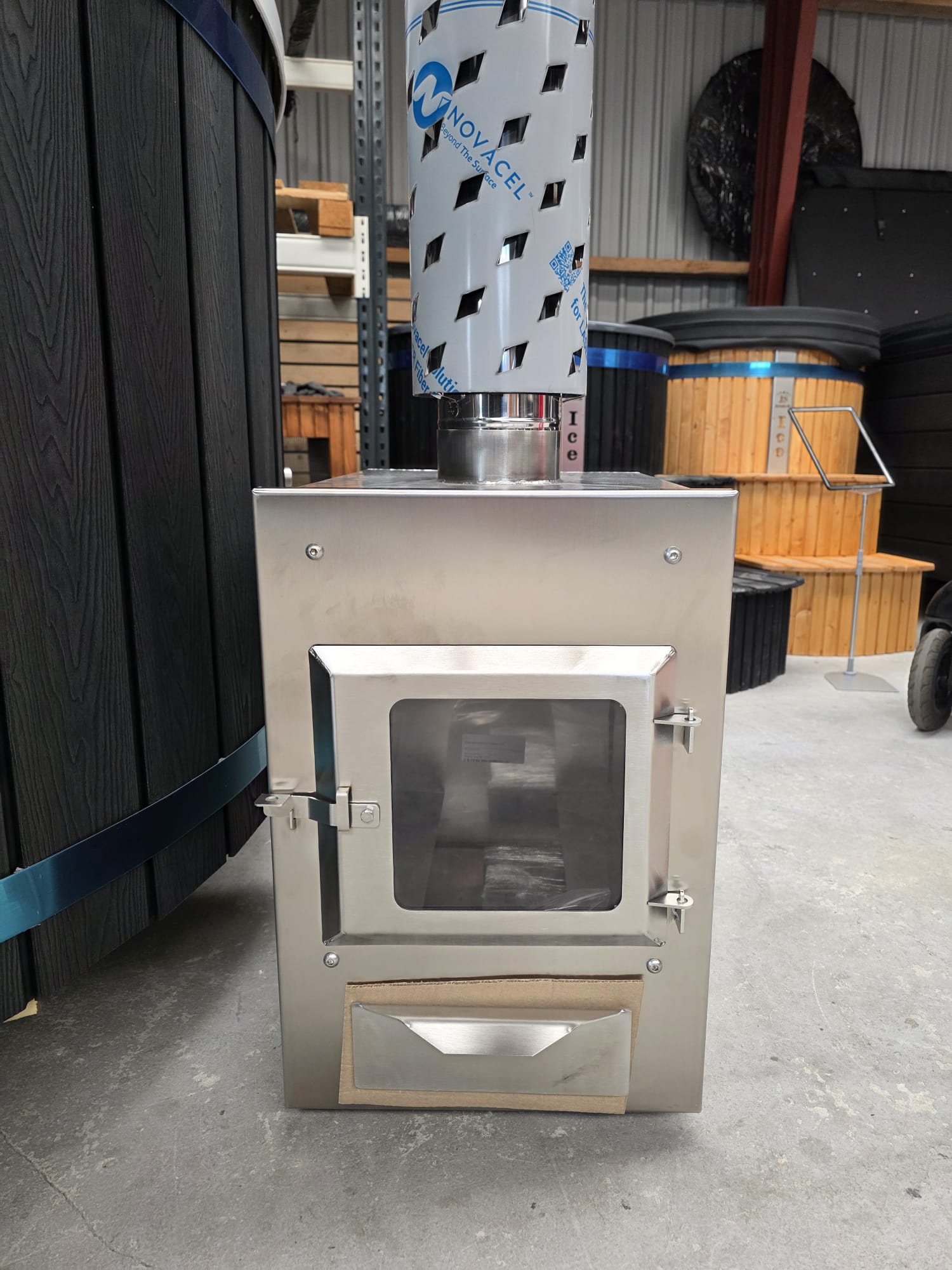 Luksus Classic Vildmarksbad – Ø200 cm (Hvid Indsats) - Billede 4