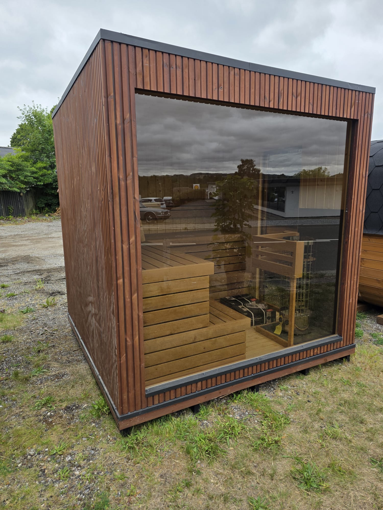 Luksus Panorama Sauna – 230 × 230 cm - Billede 2