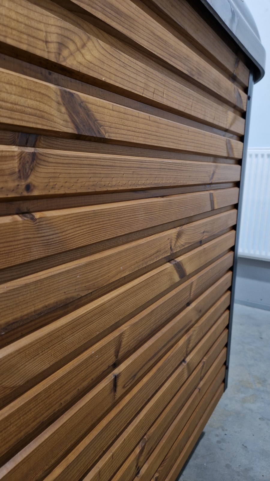 Cuba Premium Vildmarksbad med udvendig ovn + 3 kw elektrisk opvarming - Billede 7