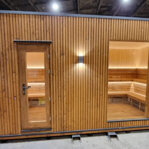 Kommerciel Sauna 6,0 m – Harvia Club Pro 20 kW med WiFi