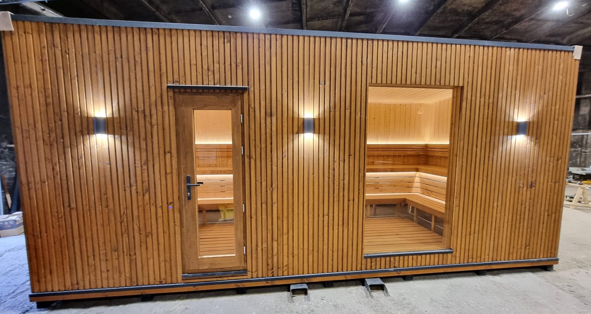 Kommerciel Sauna 6,0 m – Harvia Club Pro 20 kW med WiFi