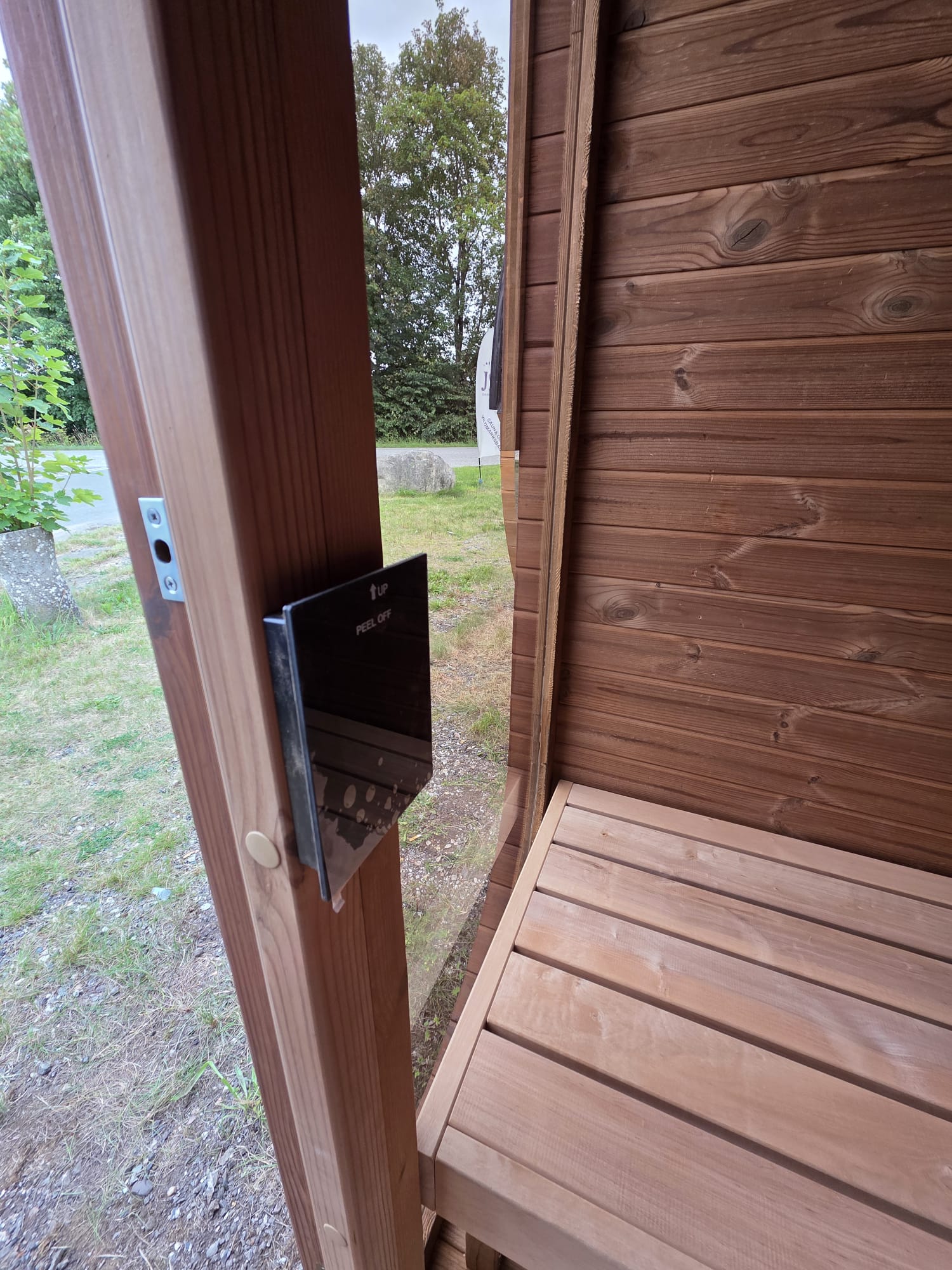 Termowood Cube 200 med Harvia Spirit 9 kw wifi ovn - Image 7