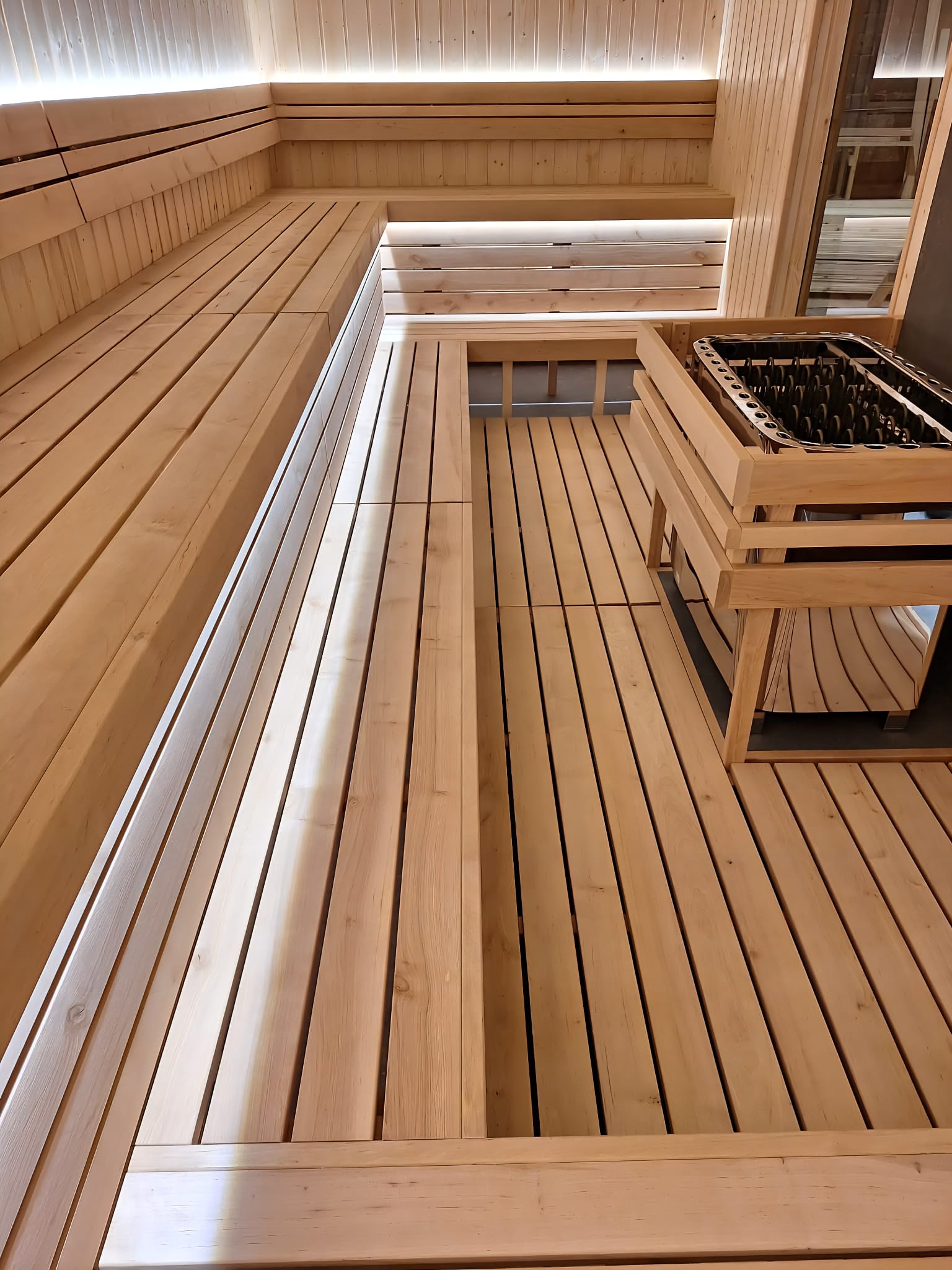 Kommerciel Sauna 6,0 m – Harvia Club Pro 20 kW med WiFi - Image 4