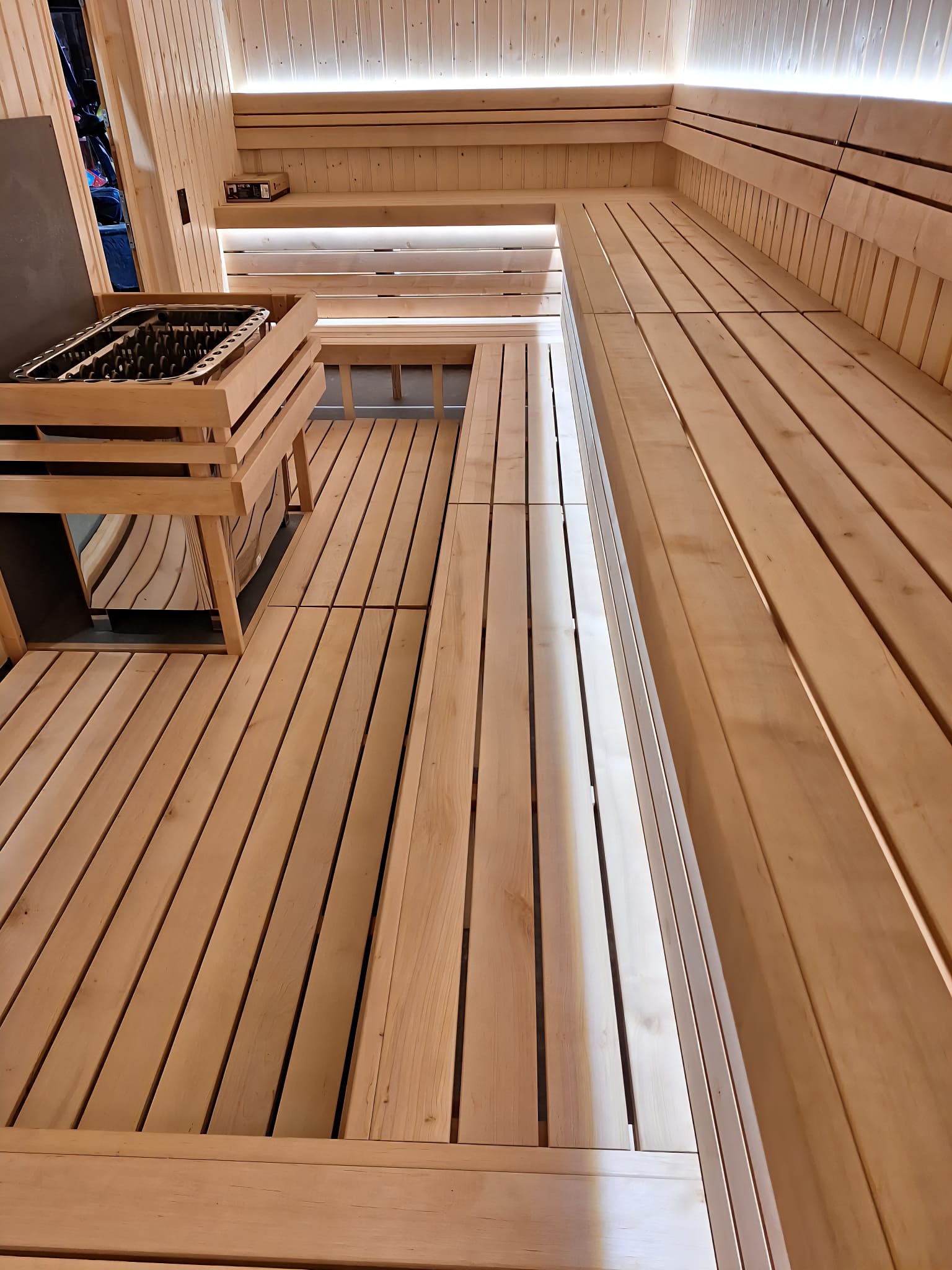 Kommerciel Sauna 6,0 m – Harvia Club Pro 20 kW med WiFi - Image 7